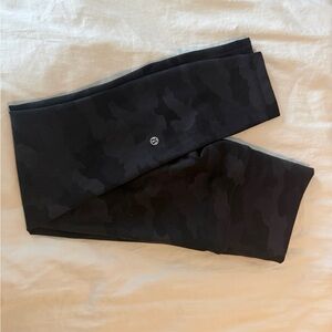 Lululemon Athletica Dark Camouflage Leggings